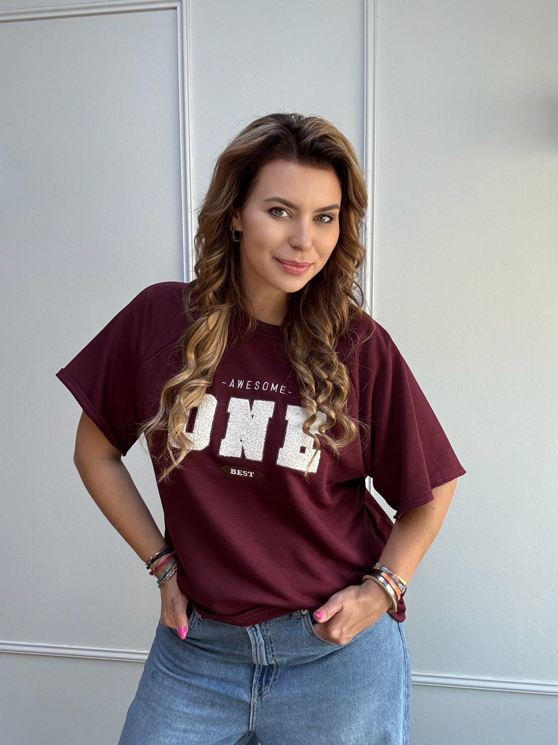 Ruby Sweatshirt burgundy